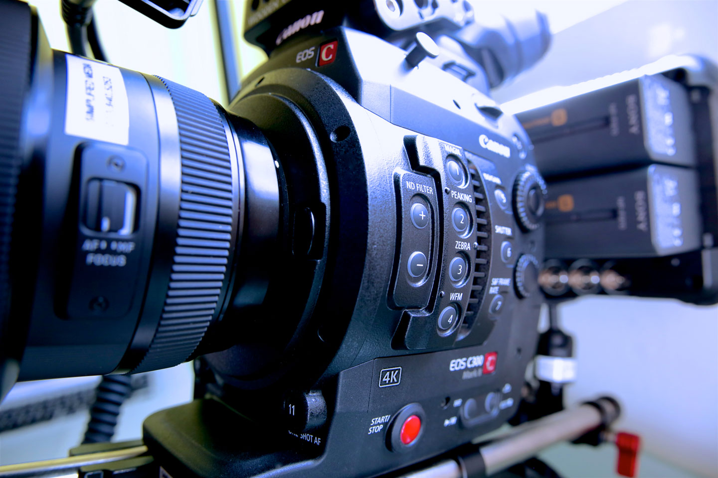 Simplified Media Inc. Canon C300 closeup