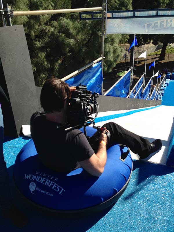 Simplified Media Inc. Founder Ben McMillan Filming 