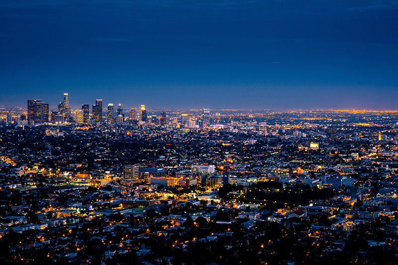 Los Angeles Wide View 
